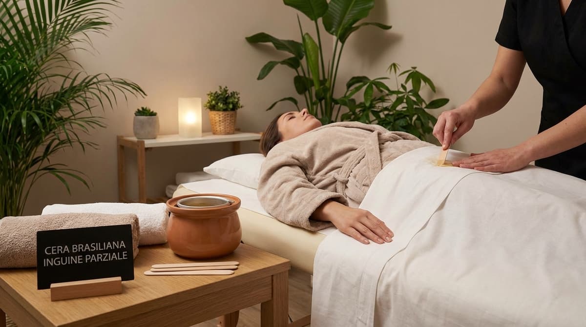 Cera Brasiliana Inguine Parziale